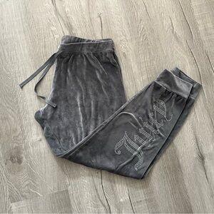 Juicy Couture Gray Velour Pants